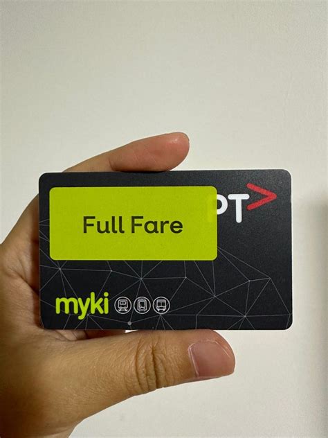 victorian myki smart card|vic myki card.